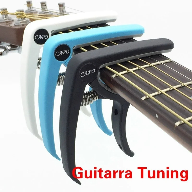 Guitar Tuner Clip - Пластиковый каподастр для 6-струнной акустической классической