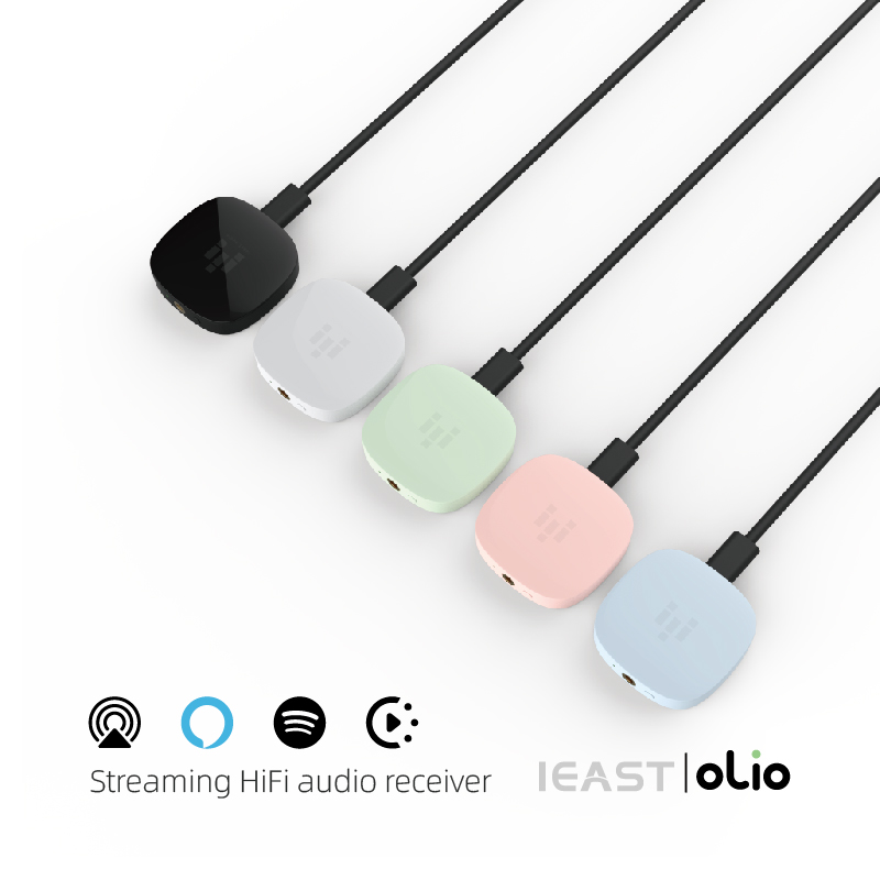 Audio Music Google - Беспроводной аудиоприемник Olio AirPlay2 с Wi-Fi