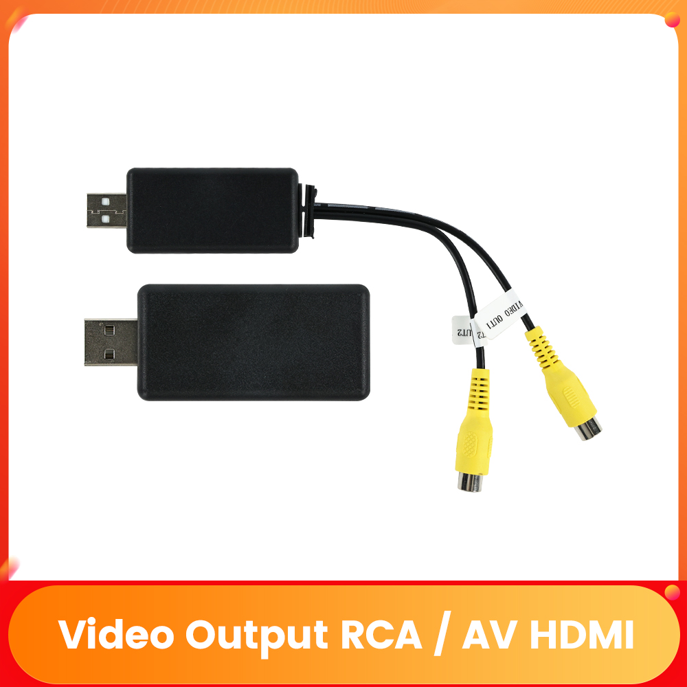 Audio Interface Usb - Адаптер видеовыхода USB к CVBS RCA,