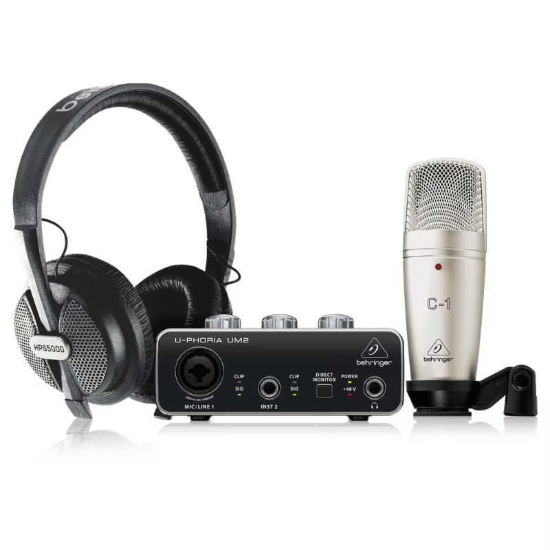Audio Interface Usb - Комплект для студийной записи Behringer U-Phoria