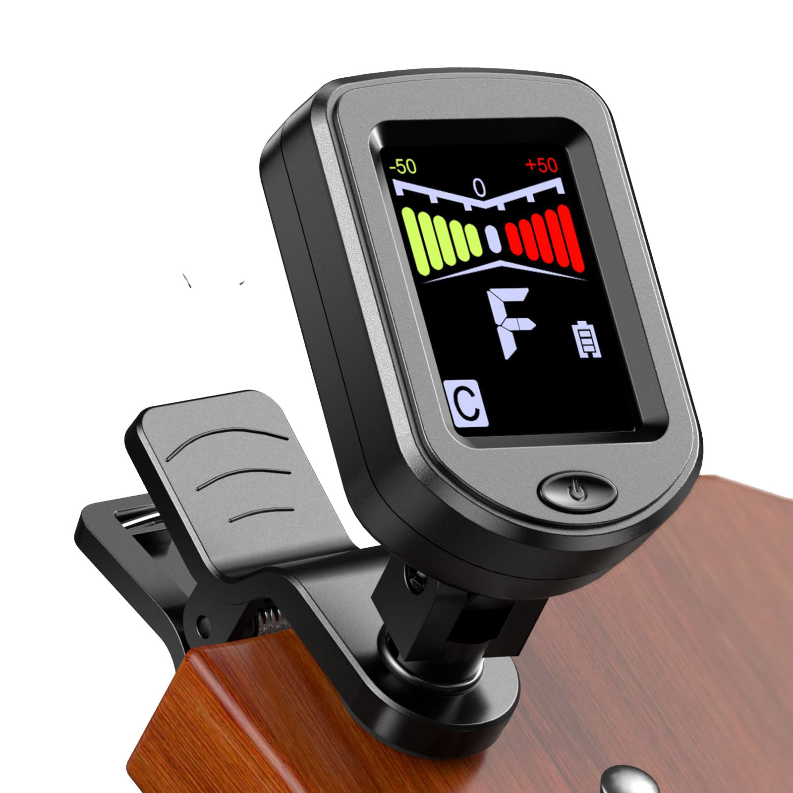 Guitar Tuner Clip - Гитарный тюнер с клипсой и обычным/цветным