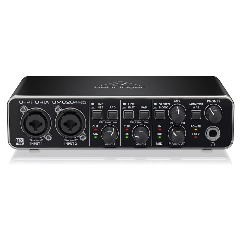 Аудиоинтерфейс Behringer UMC20 – обзор и цена Audio Interface Usb