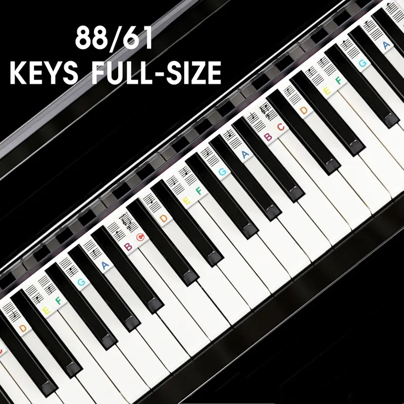 Силиконовые наклейки для клави – обзор и цена Keyboard Piano 61 Key