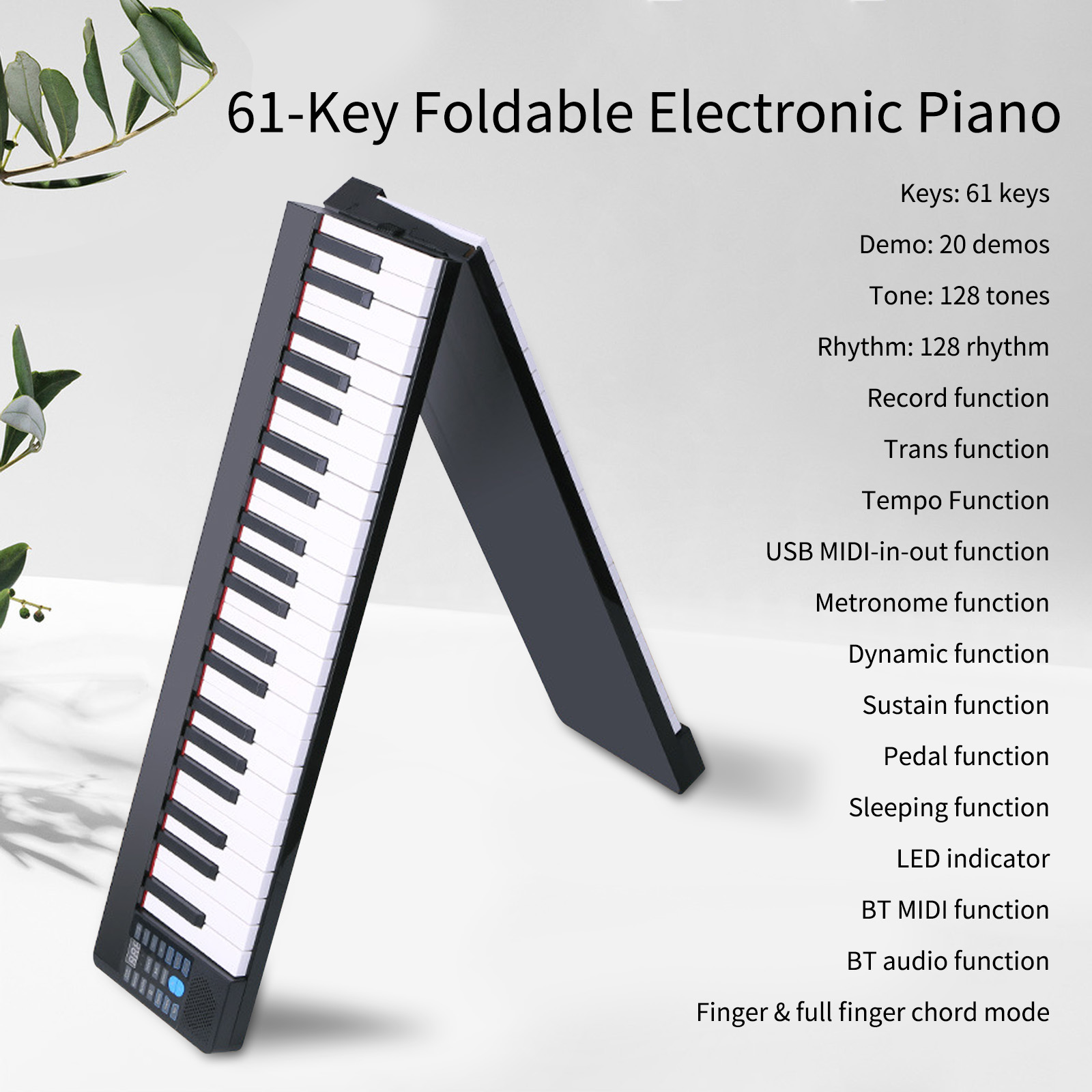 Складное электронное пианино с – обзор и цена Keyboard Piano 61 Key