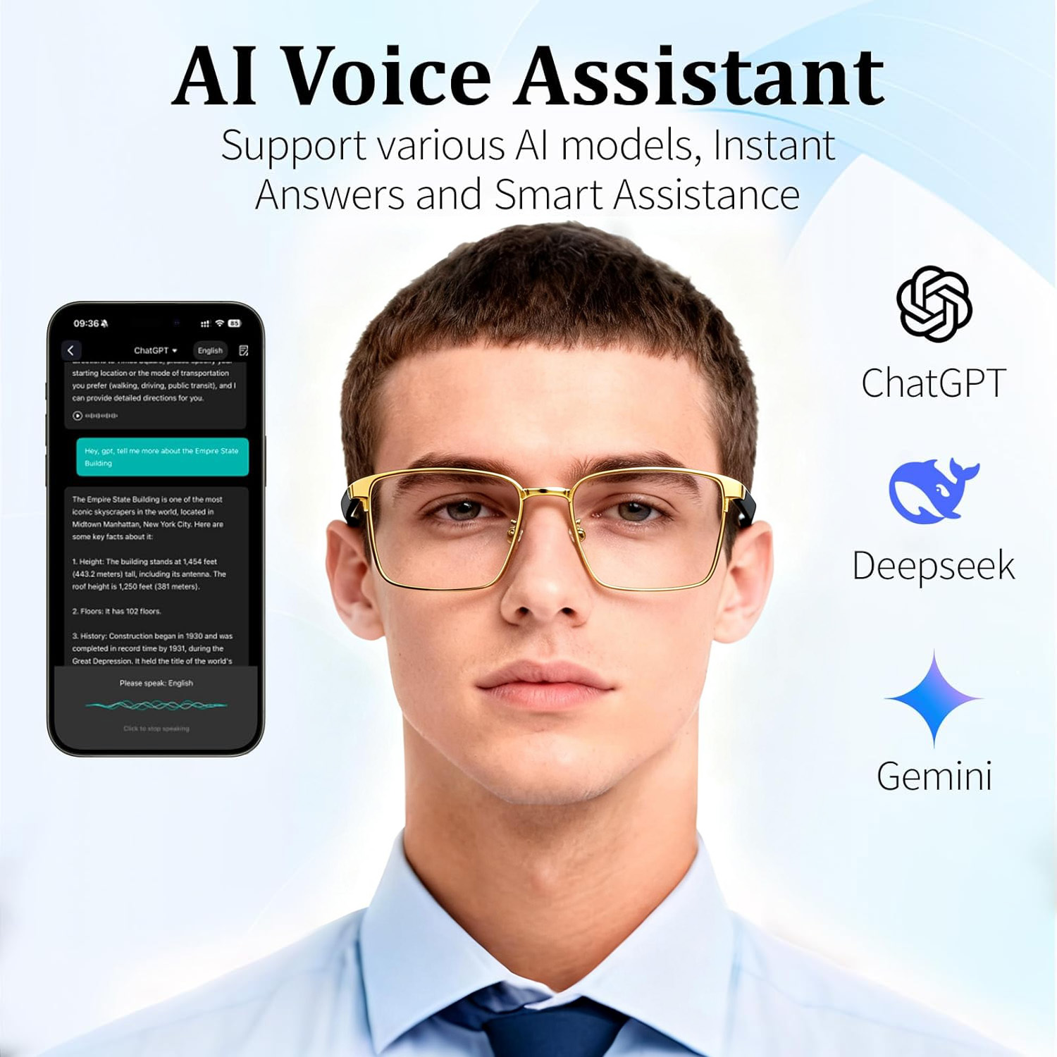 Умные аудиоочки, перевод в реа – обзор и цена Audio Music Apps
