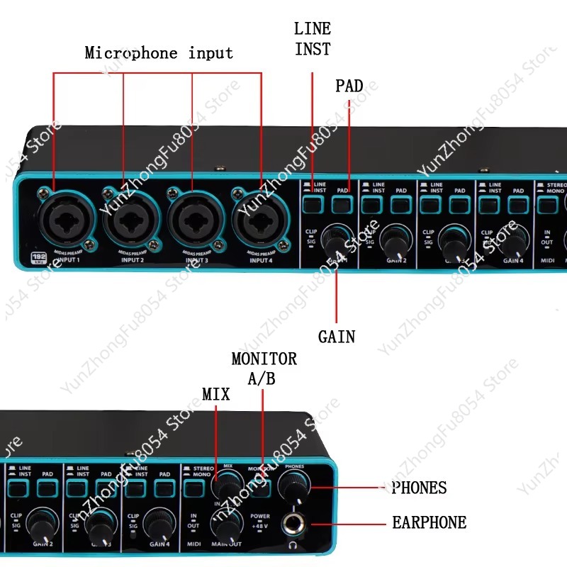 Профессиональный 3-го поколени – обзор и цена Audio Interface Usb