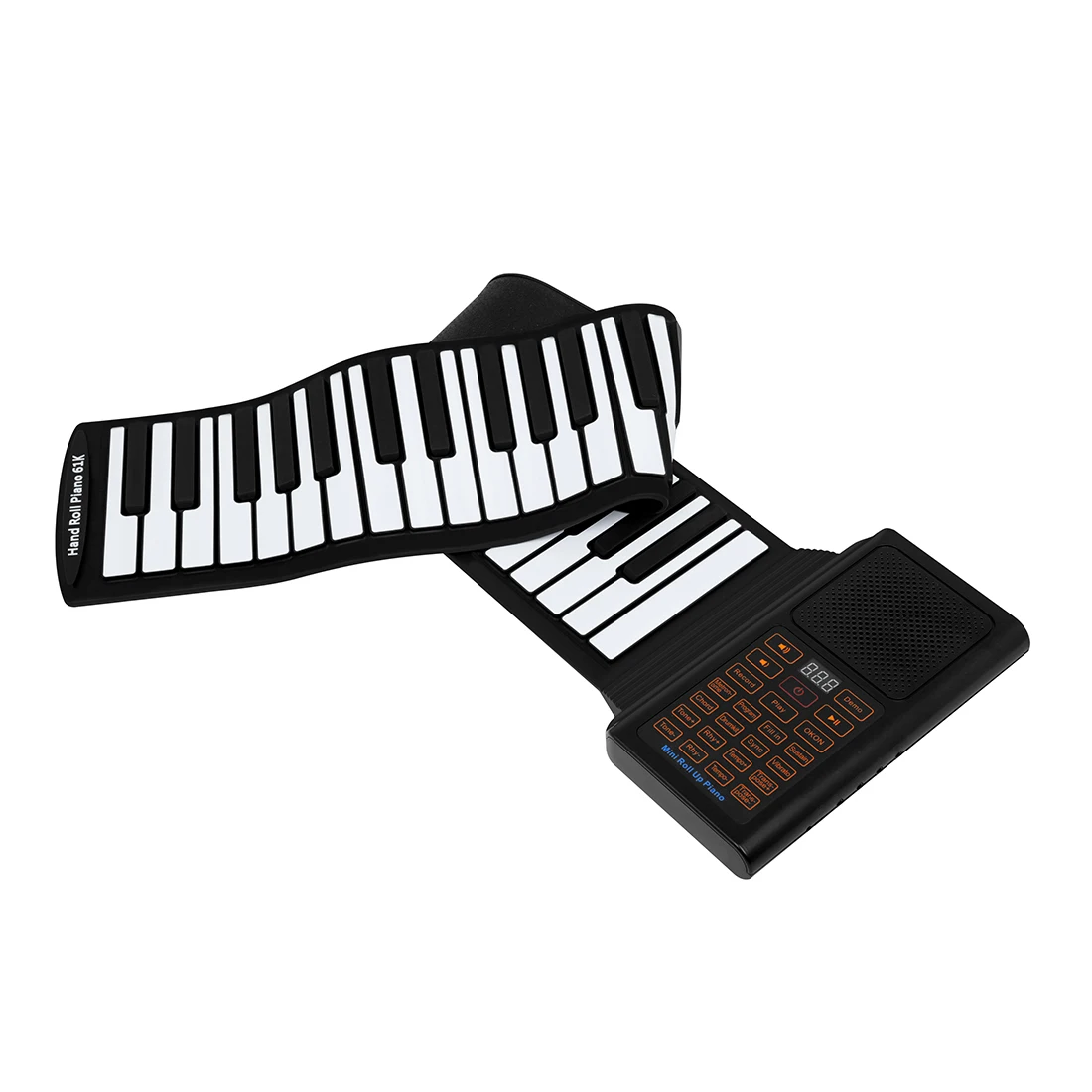 Складное портативное рулонное  – обзор и цена Keyboard Piano 61 Key