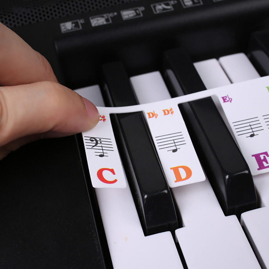 Наклейки на клавиатуру фортепи – обзор и цена Keyboard Piano 61 Key