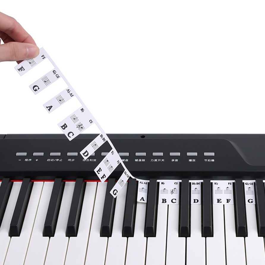 Наклейки на клавиатуру фортепи – обзор и цена Keyboard Piano 61 Key