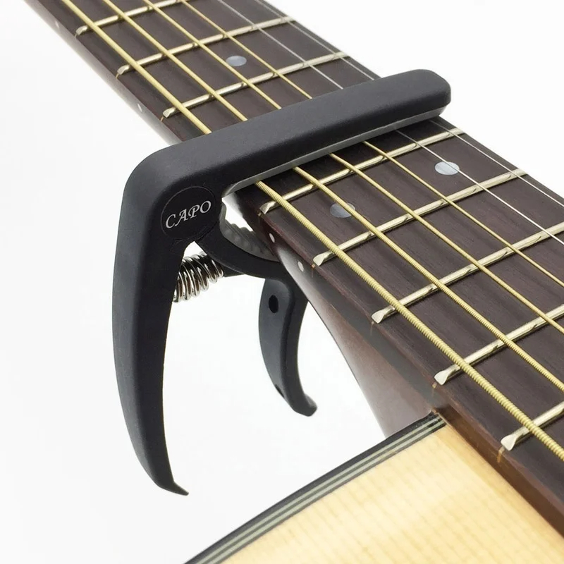 Пластиковый каподастр для 6-ст – обзор и цена Guitar Tuner Clip