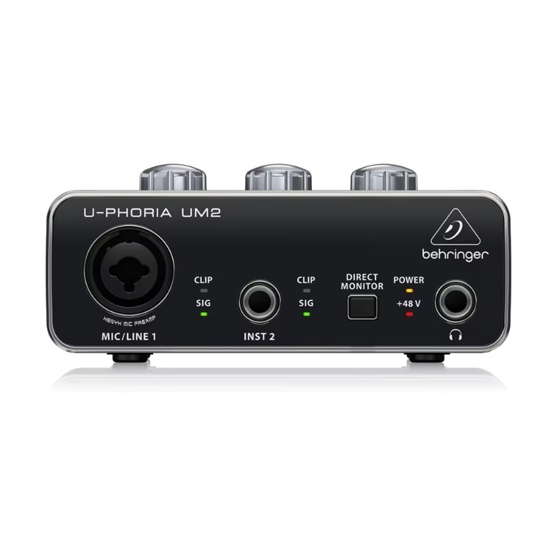 Звуковая карта Behringer U-Pho – обзор и цена Audio Interface Usb