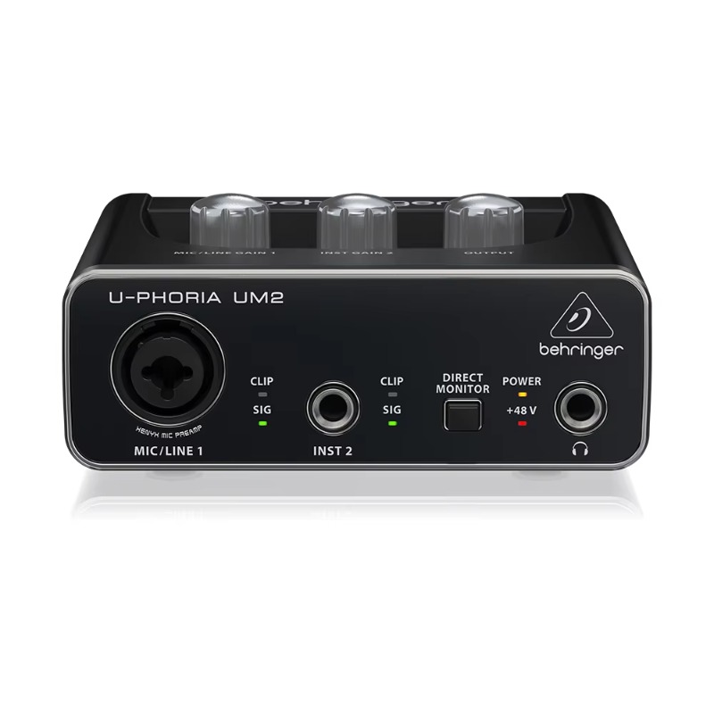 Звуковая карта Behringer U-Pho – обзор и цена Audio Interface Usb