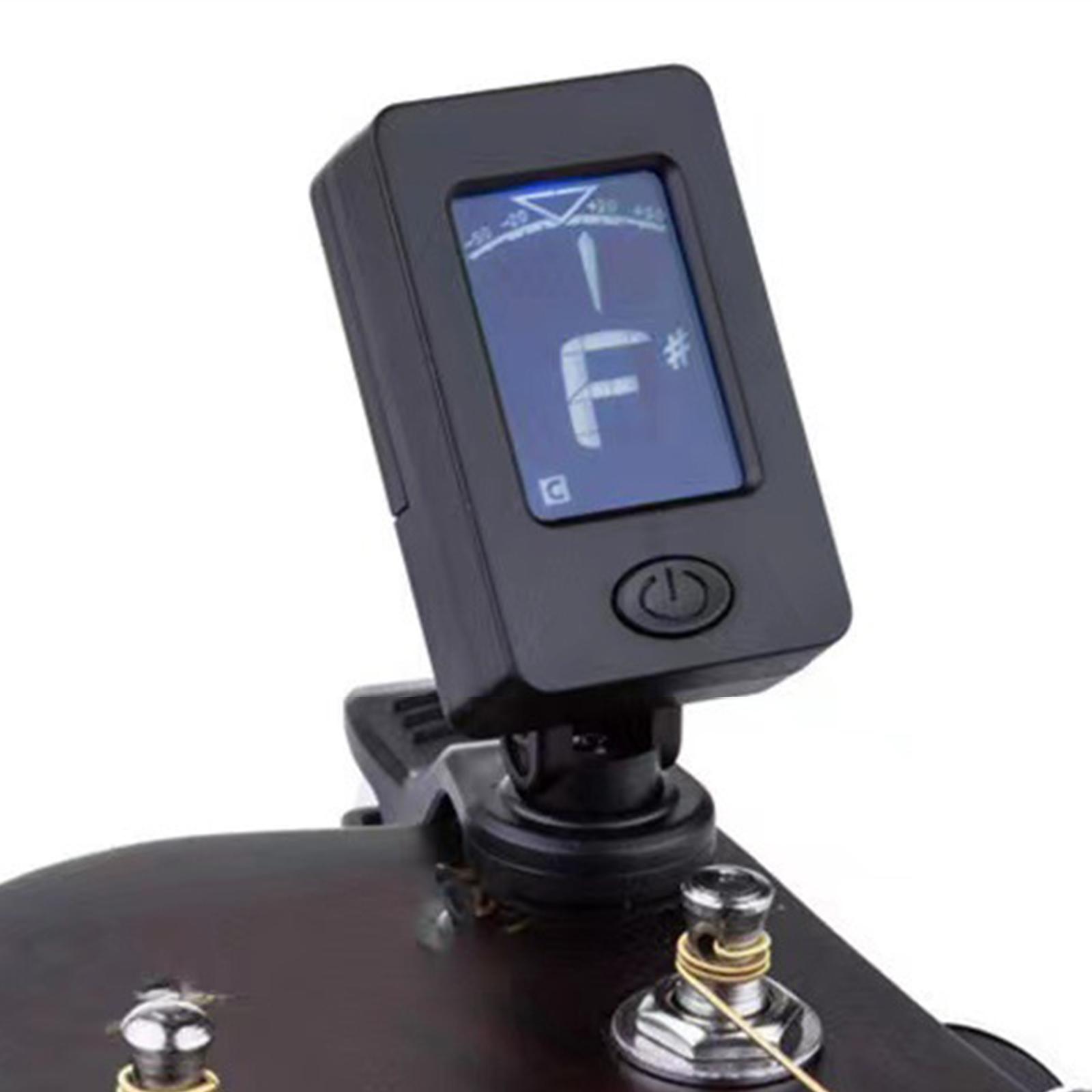 Тюнер для гитары T-02, хромати – обзор и цена Guitar Tuner Clip
