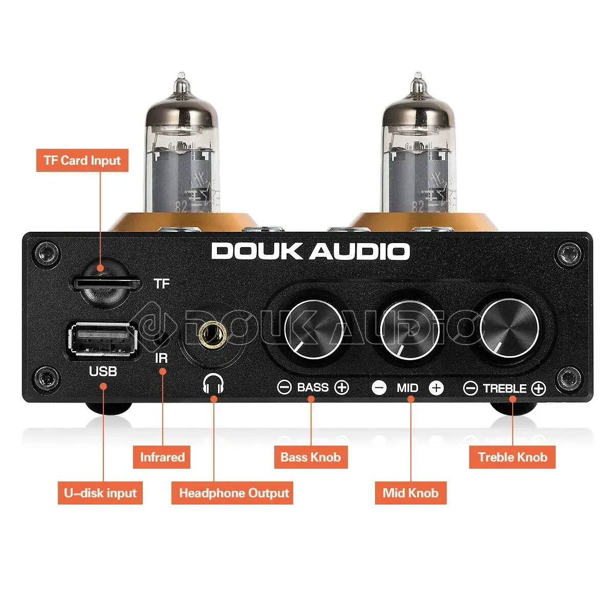 Douk Audio Mini Bluetooth 5,0  – обзор и цена Audio Player With Youtube Music
