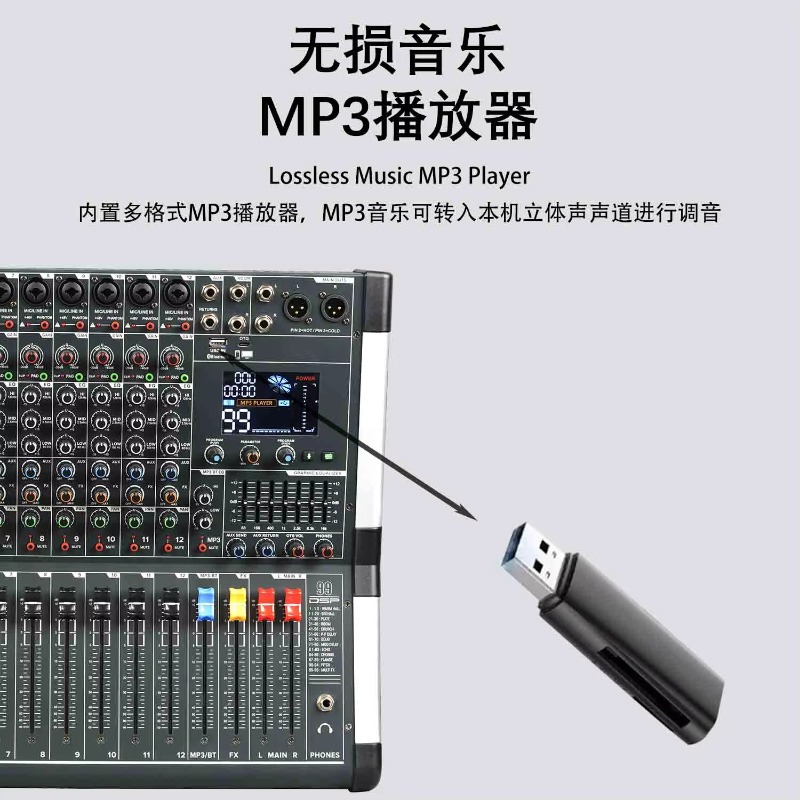 8-канальный USB-аудиомикшер GA – обзор и цена Audio Interface Usb